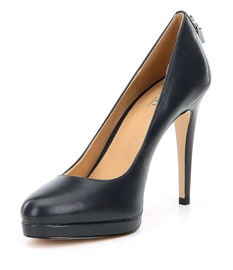 michael kors high heels boots|michael kors closed toe pumps.